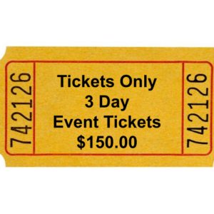 Three Day Tickets